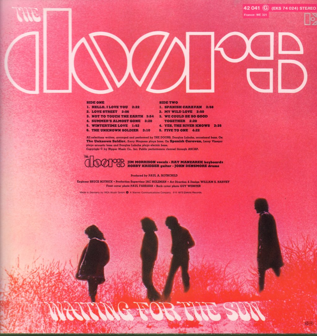 Doors - Waiting For The Sun - Lp