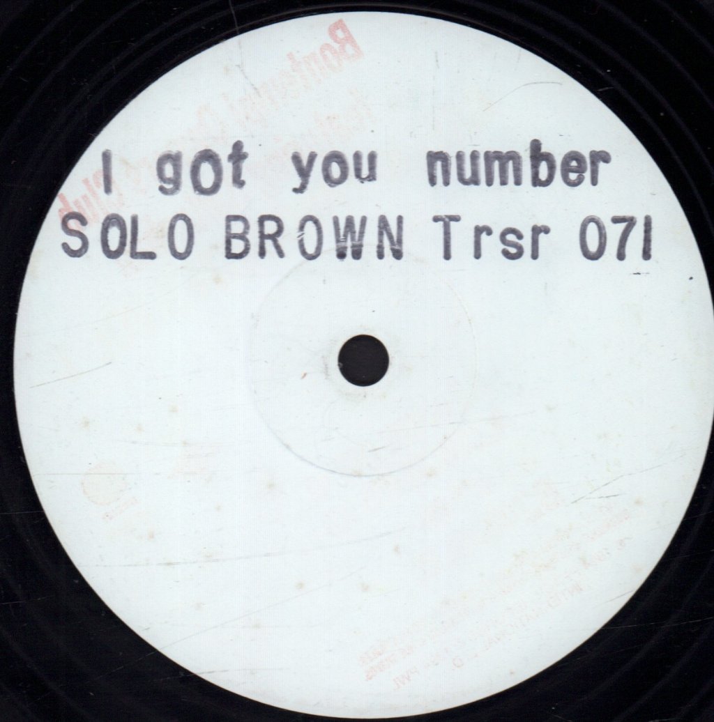Solo Brown - I Got You Number - 12 Inch