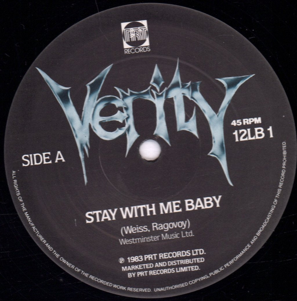 Verity (Rock/Metal Group) - Stay With Me Baby - 12 Inch