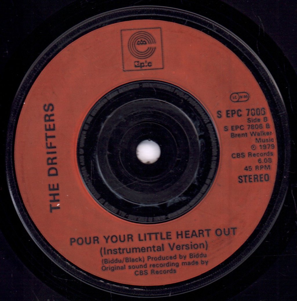 Drifters - Pour Your Little Heart Out - 7 Inch