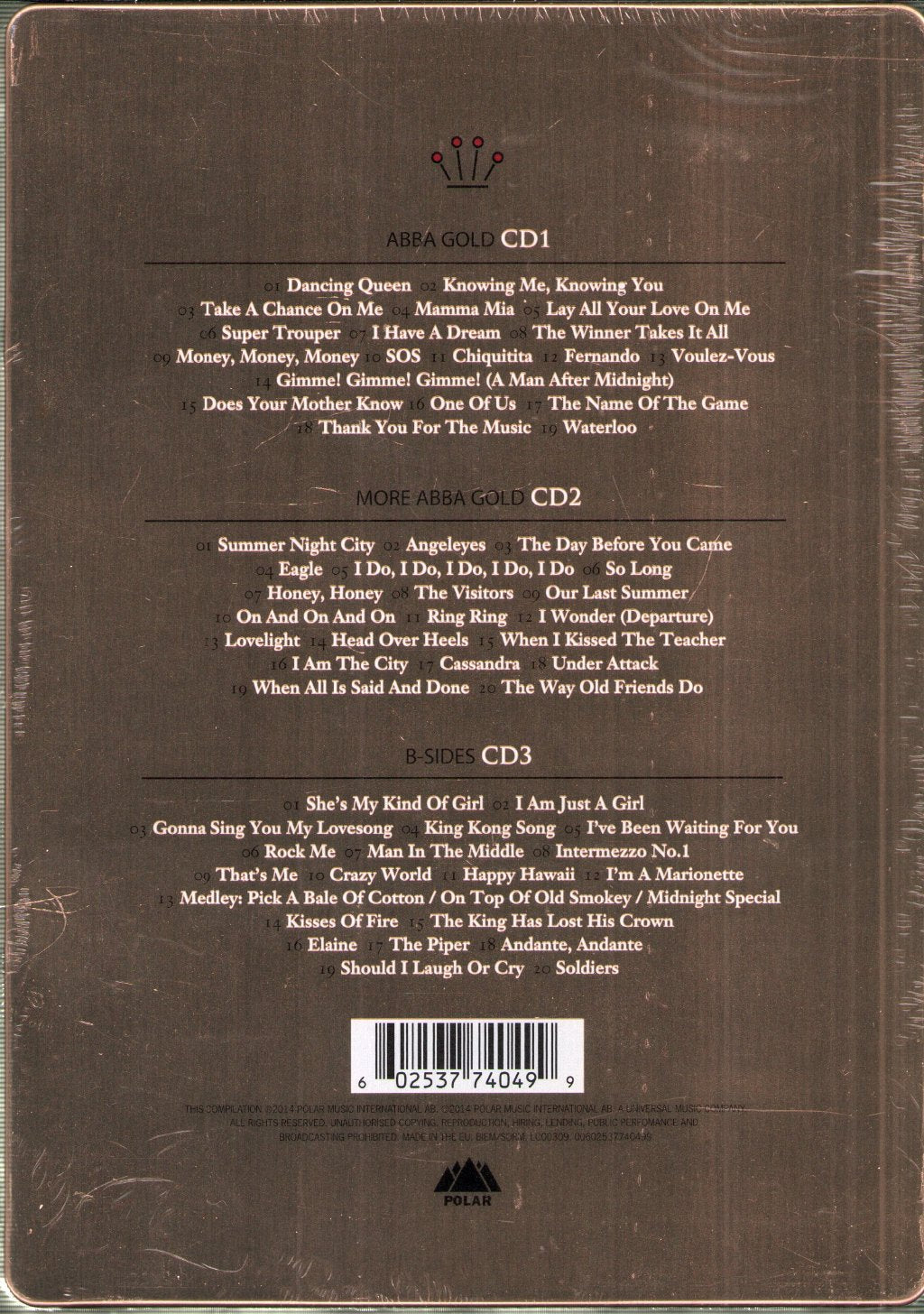 ABBA - Gold (Greatest Hits) - Cd Set