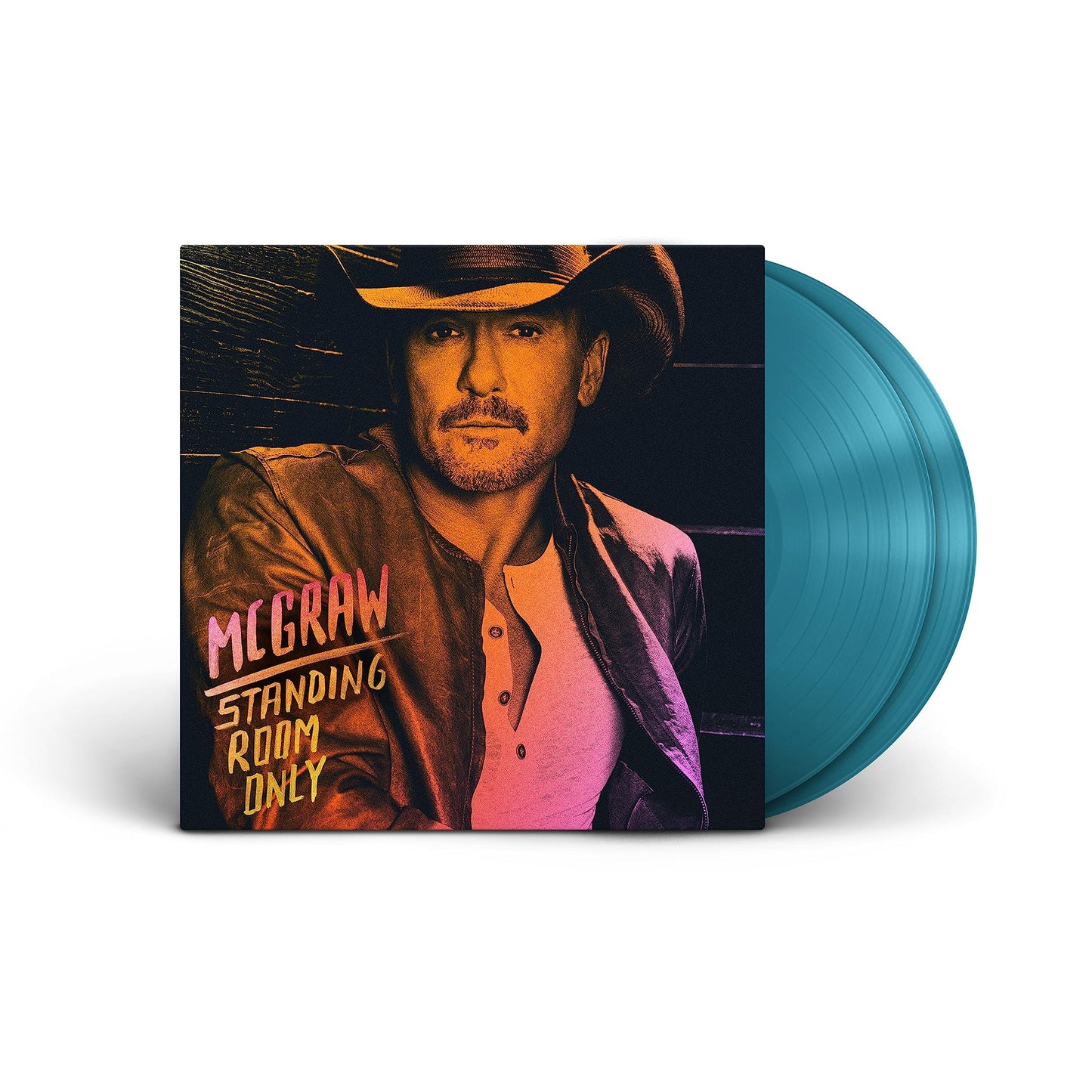 Tim Mcgraw - Standing Room Only - Turquoise - Double Lp