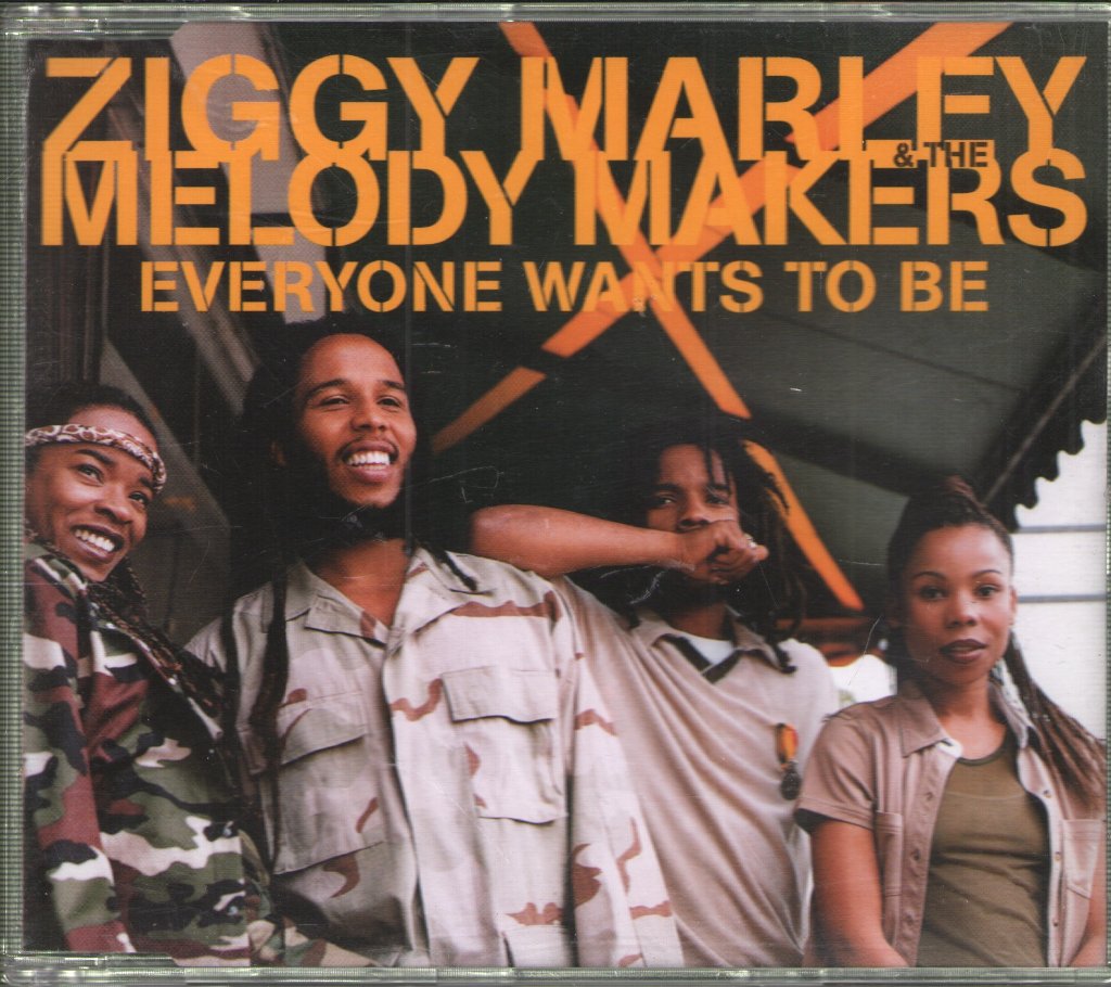 Ziggy Marley And The Melody Makers - Everyone Wants To Be - Cd