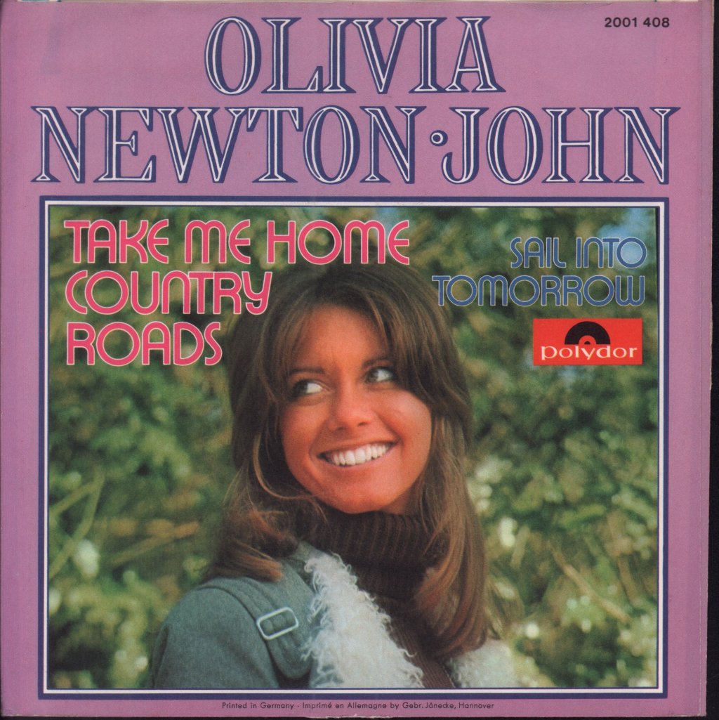 Olivia Newton John - Take Me Home Country Roads - 7 Inch