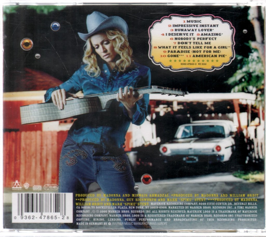 Madonna - Music - Cd