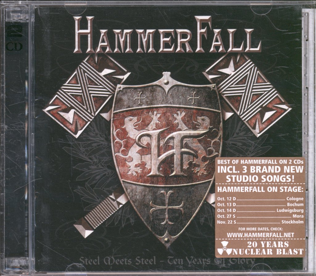 Hammerfall - Steel Meets Steel - Ten Years Of Glory - Cd