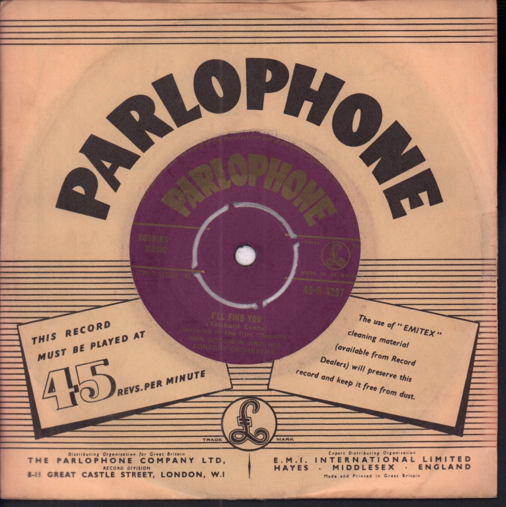 Ron Goodwin And His Orchestra - Skiffling Strings - 7 Inch