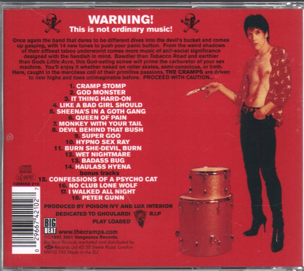 Cramps - Big Beat From Badsville - Cd