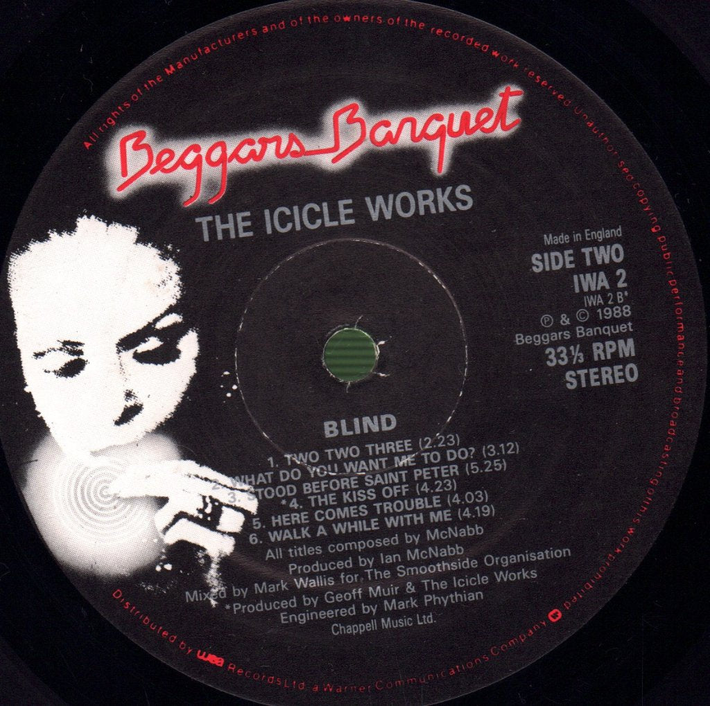 Icicle Works - Blind - Lp