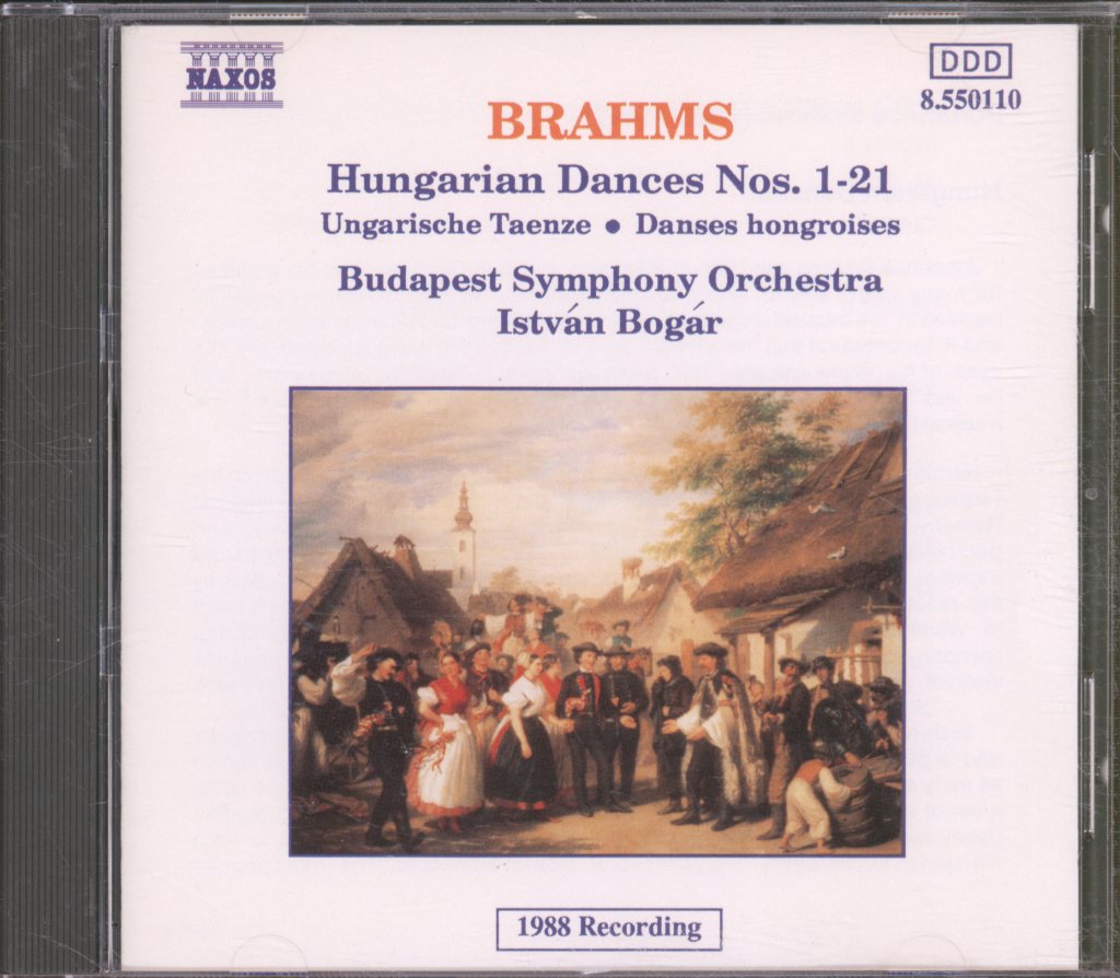 István Bogár, Budapest Symphony Orchestra - Brahms - Hungarian Dances Nos. 1 - 21 - Cd