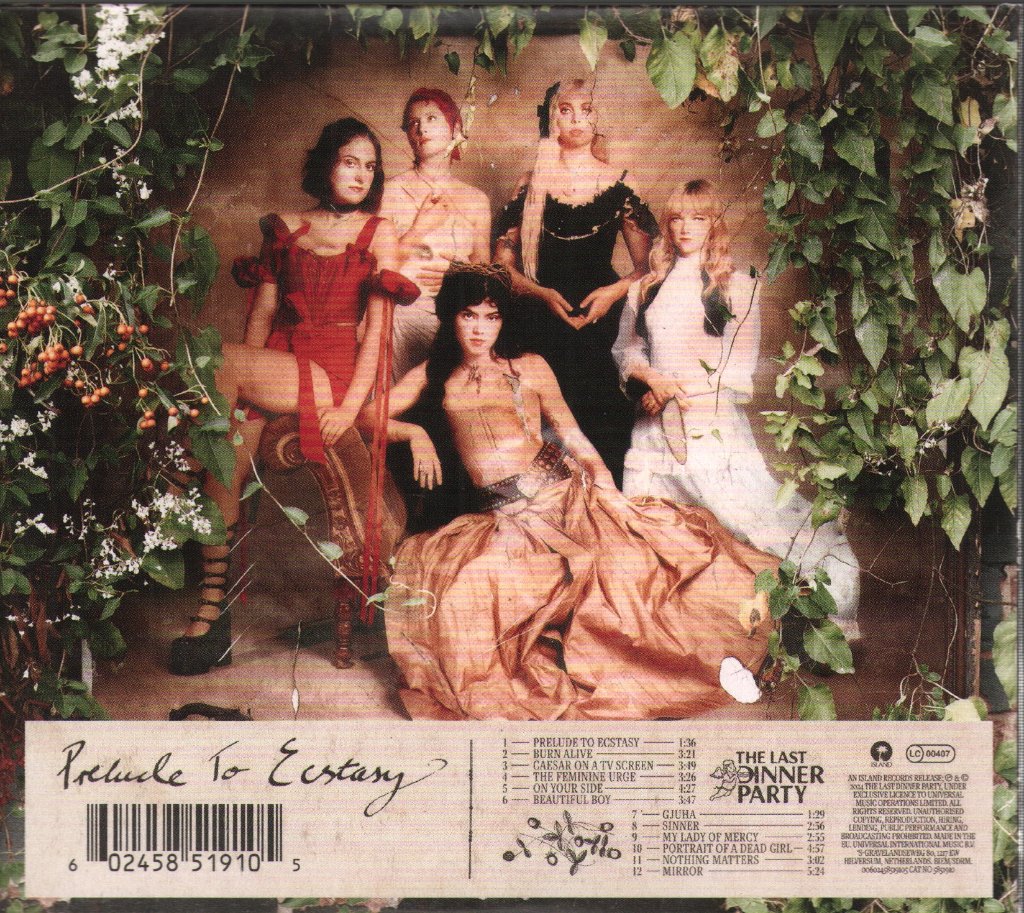 Last Dinner Party - Prelude To Ecstasy - Cd