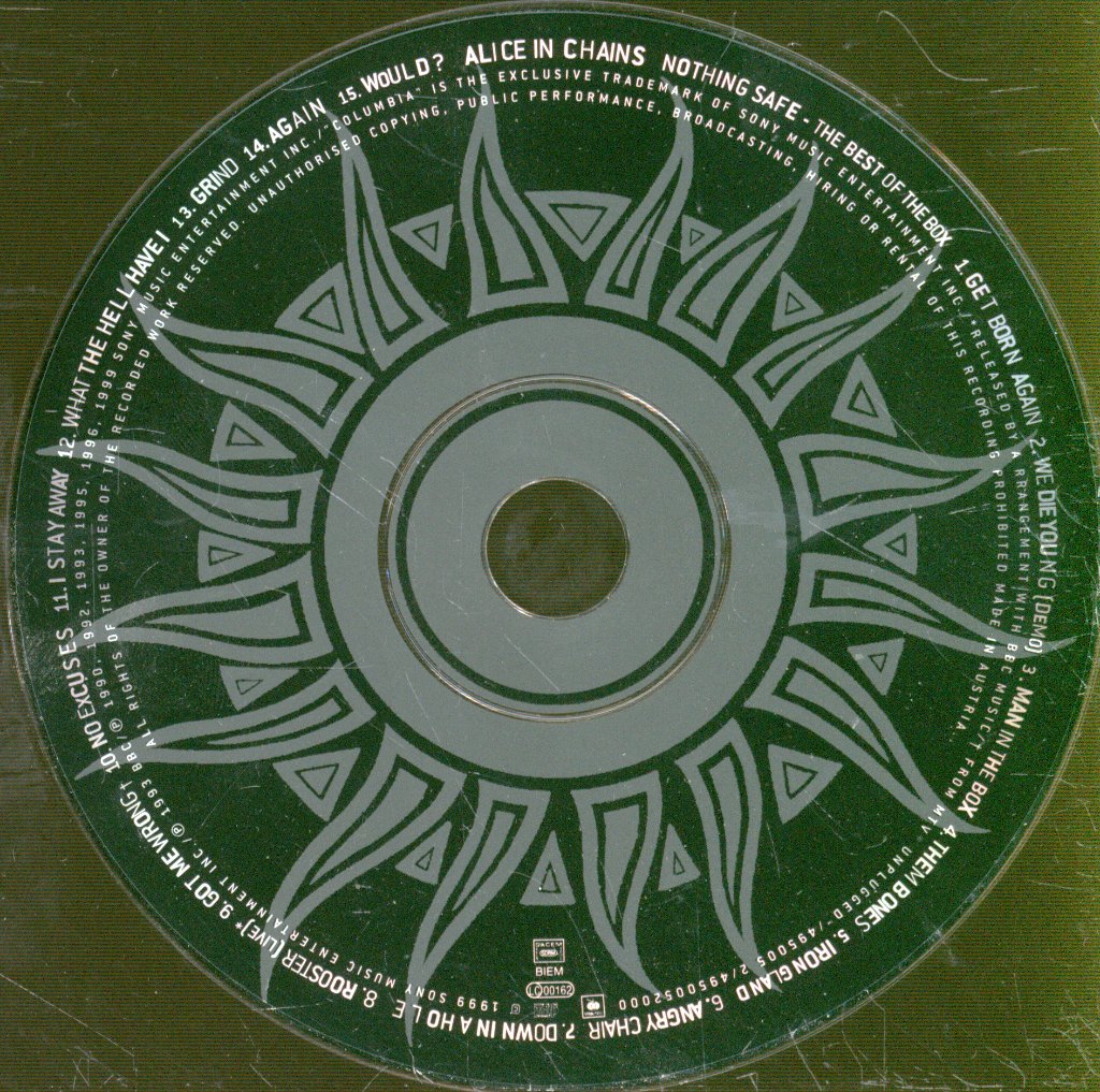 Alice In Chains - Nothing Safe - Cd