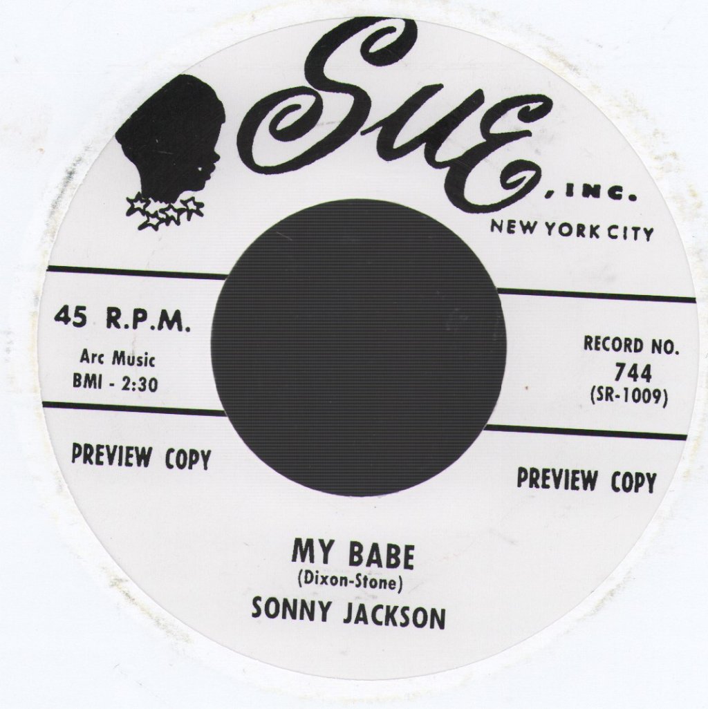 Sonny Jackson - My Babe - 7 Inch