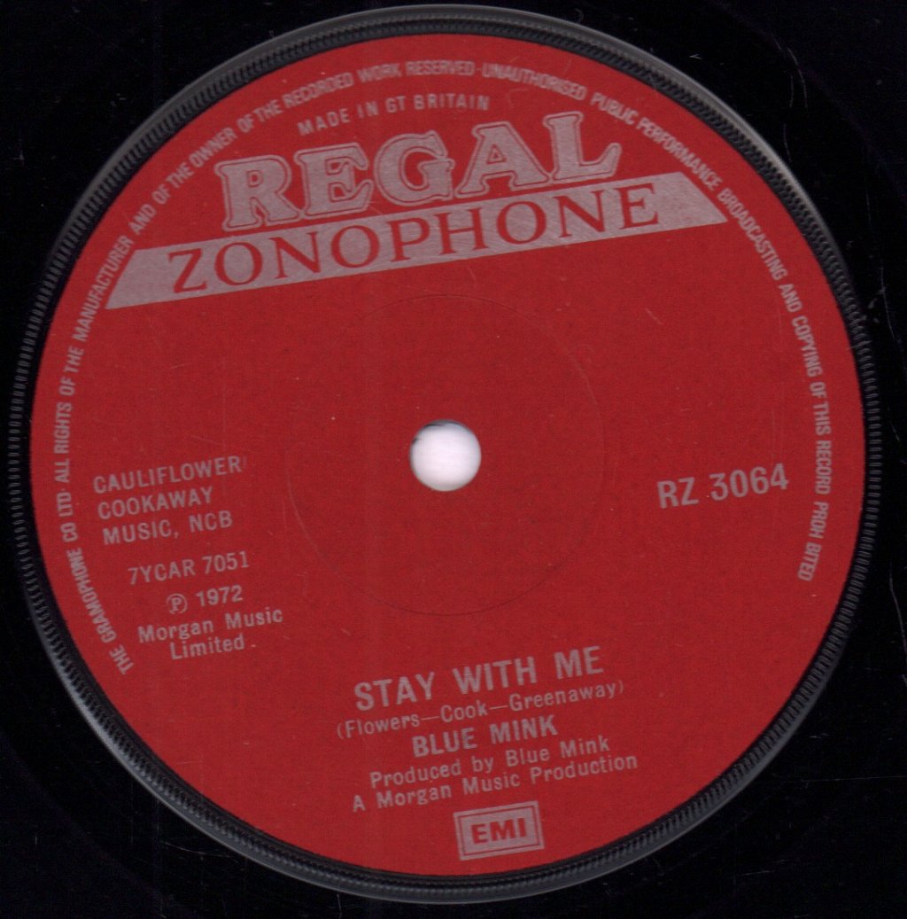 Blue Mink - Stay With Me - 7 Inch