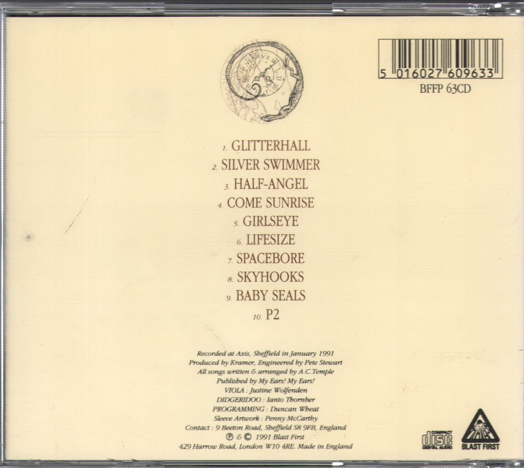 A.C. Temple - Belinda Backwards - Cd