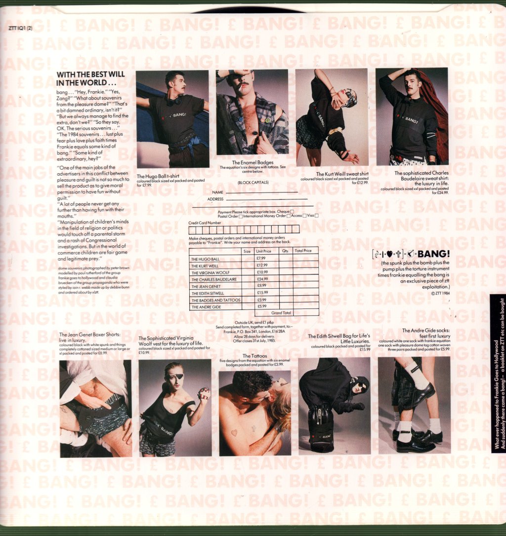 Frankie Goes To Hollywood - Welcome To The Pleasuredome - Double Lp