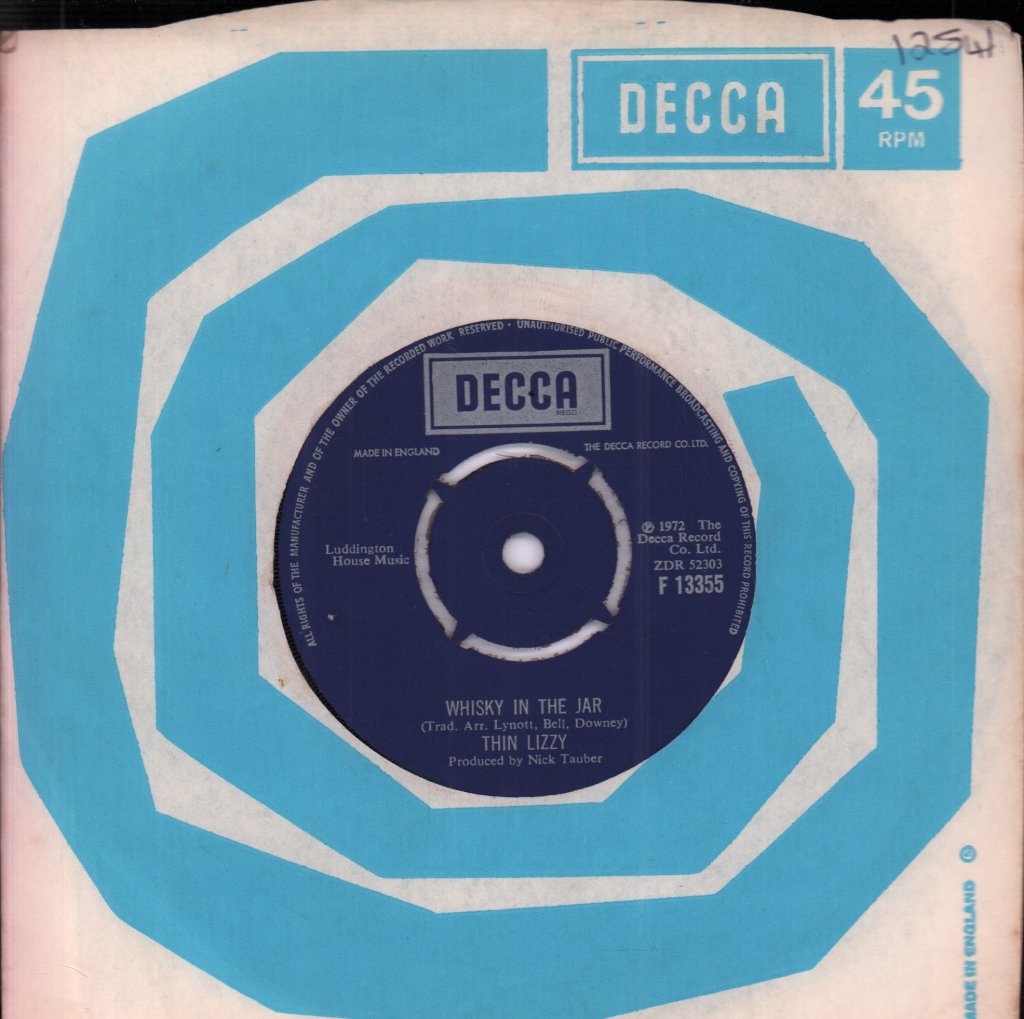 Thin Lizzy - Whisky In The Jar - 7 Inch