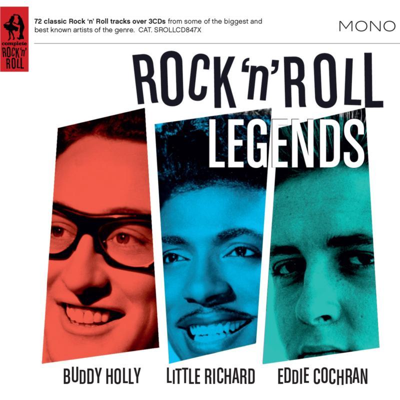 Various Artists - Rock 'n' Roll Legends - Triple Cd