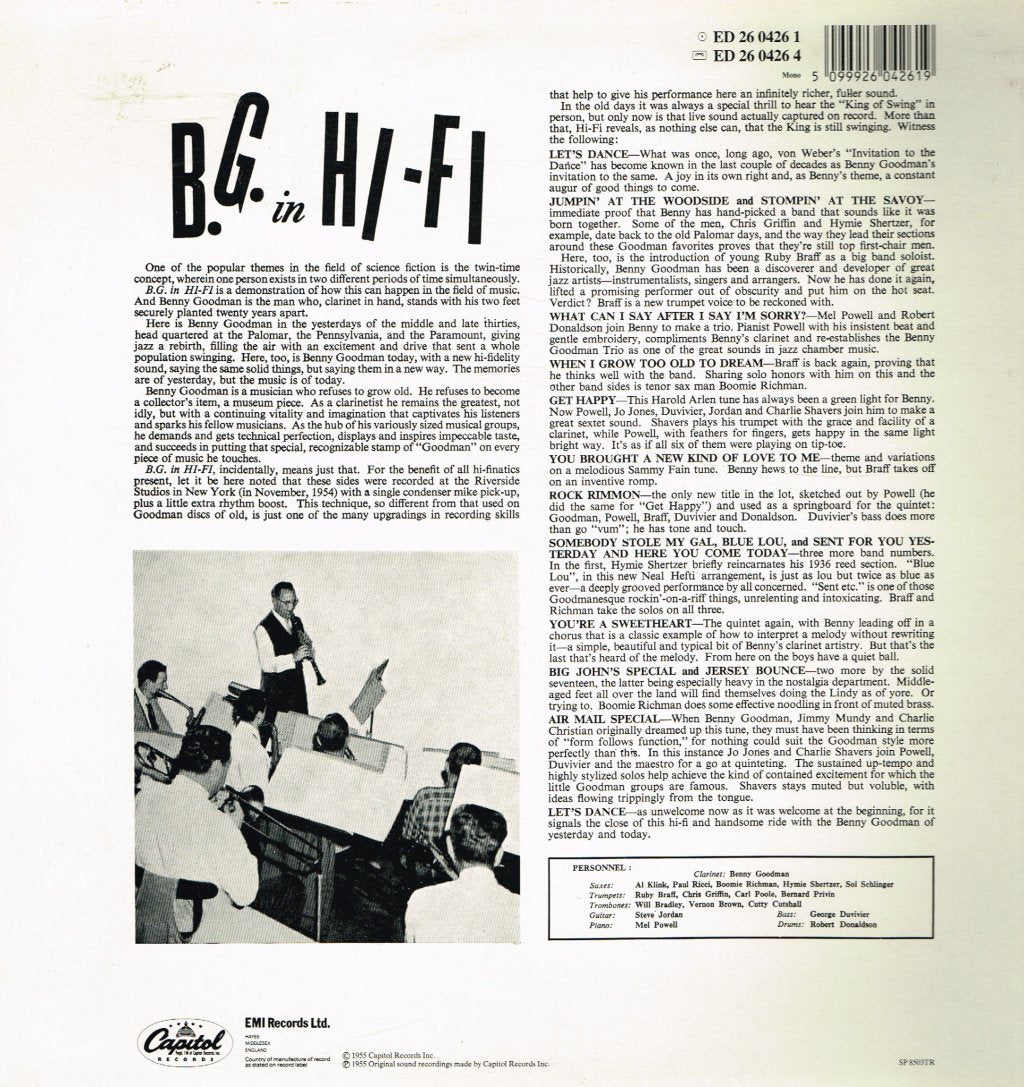 Benny Goodman - In Hi-Fi - Lp
