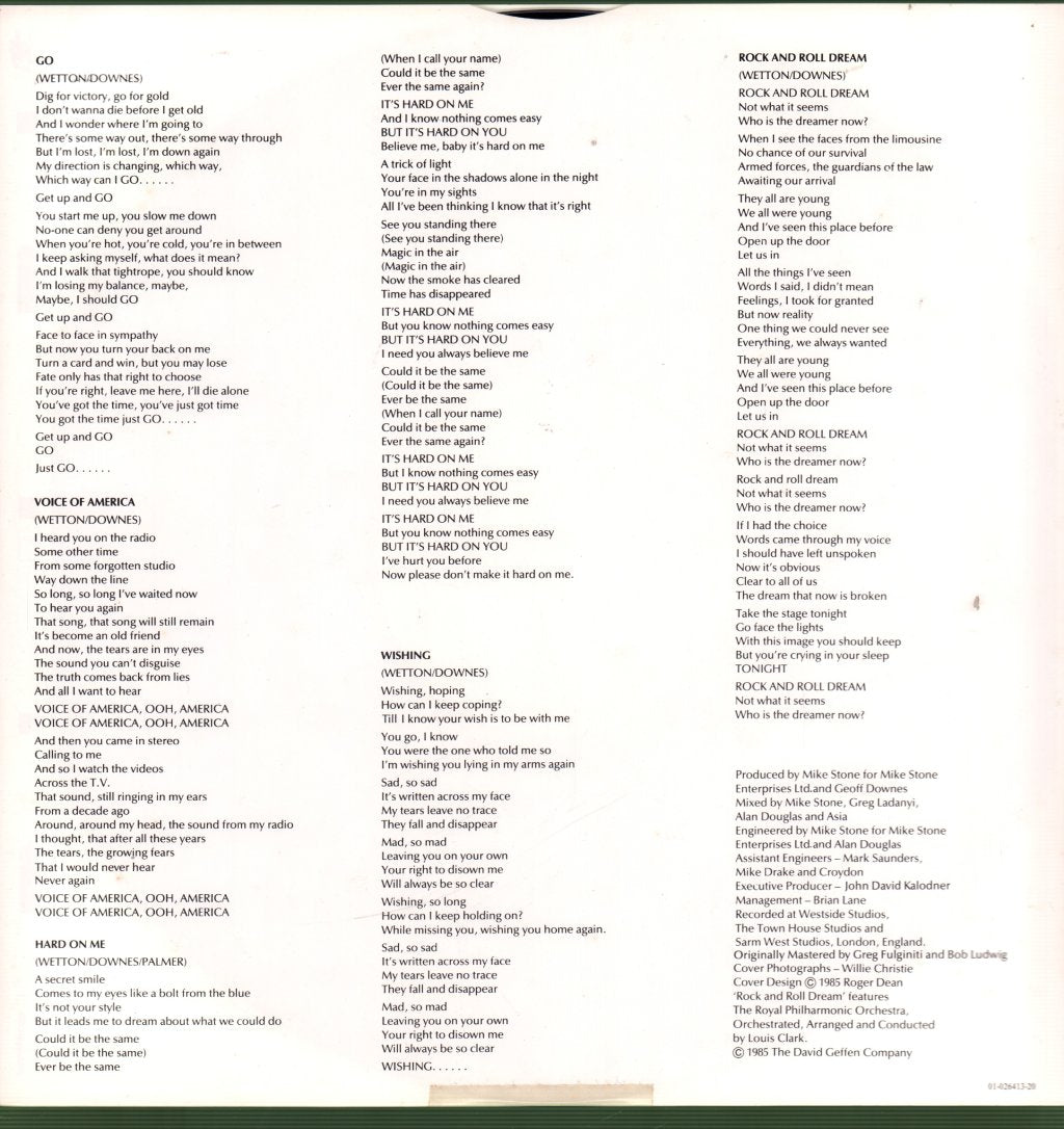 Asia - Astra - Lp