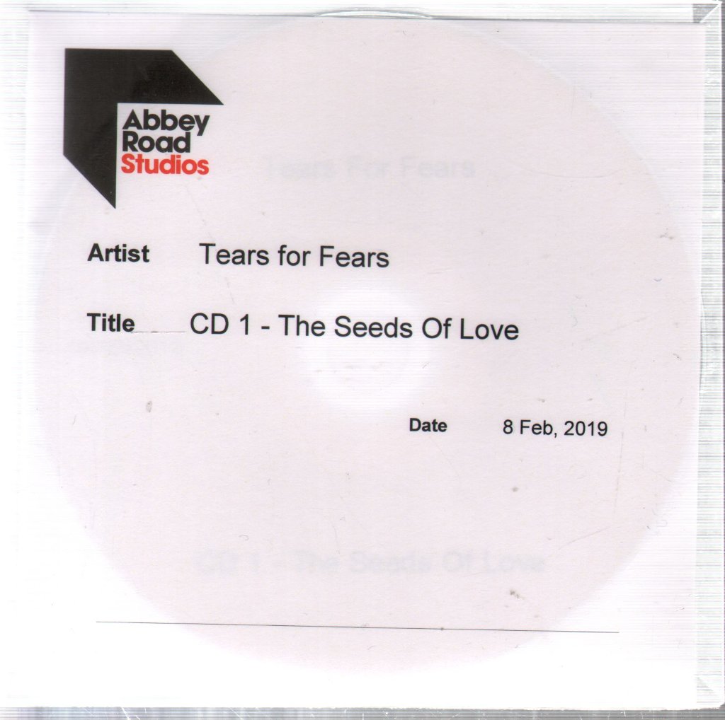 Tears For Fears - CD1 - The Seeds Of Love - Cdr