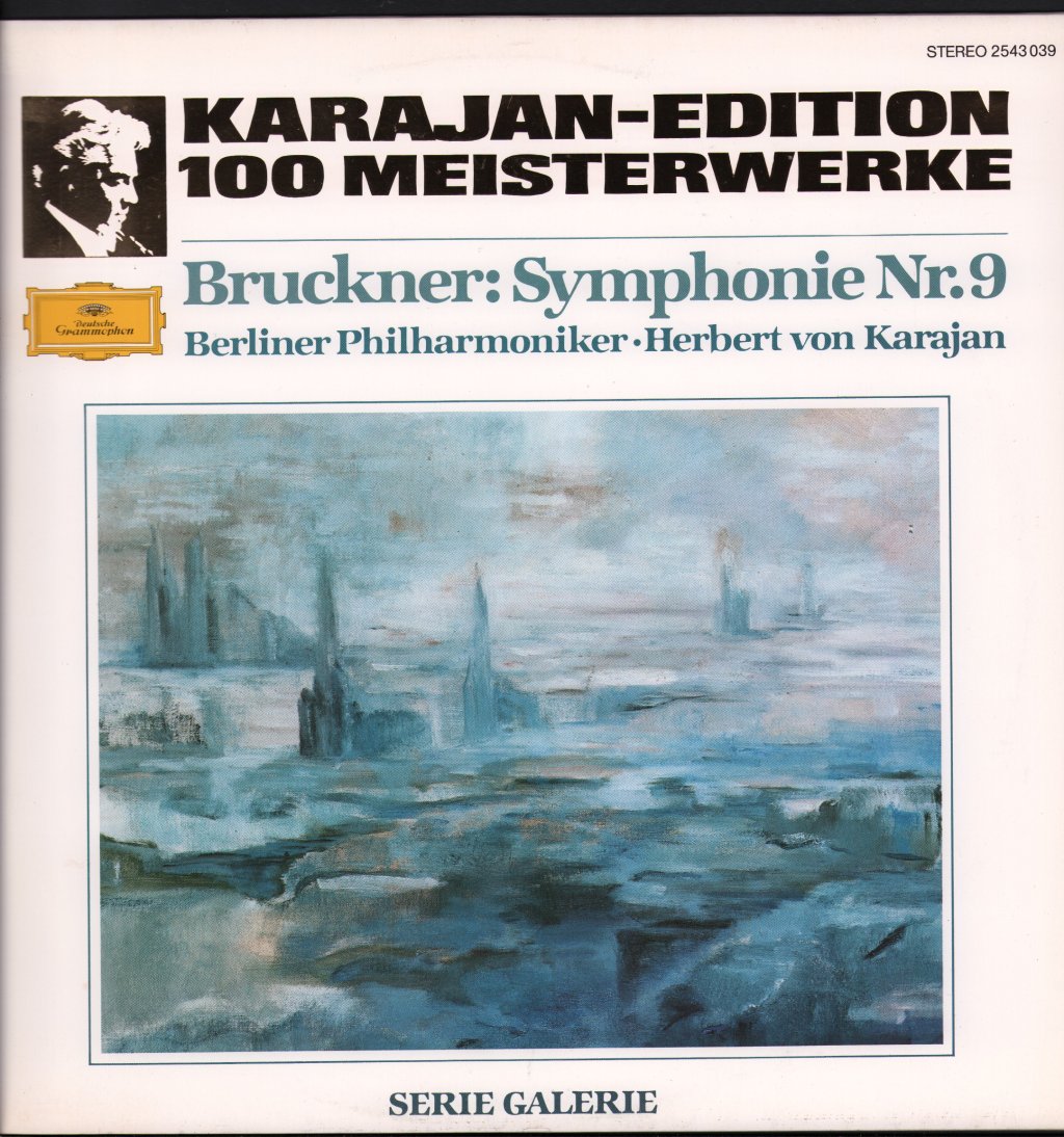 Herbert Von Karajan / Berliner Philharmoniker - Bruckner - Symphonie Nr. 9 - Lp