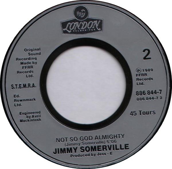 Jimmy Somerville - Mighty Real - 7 Inch