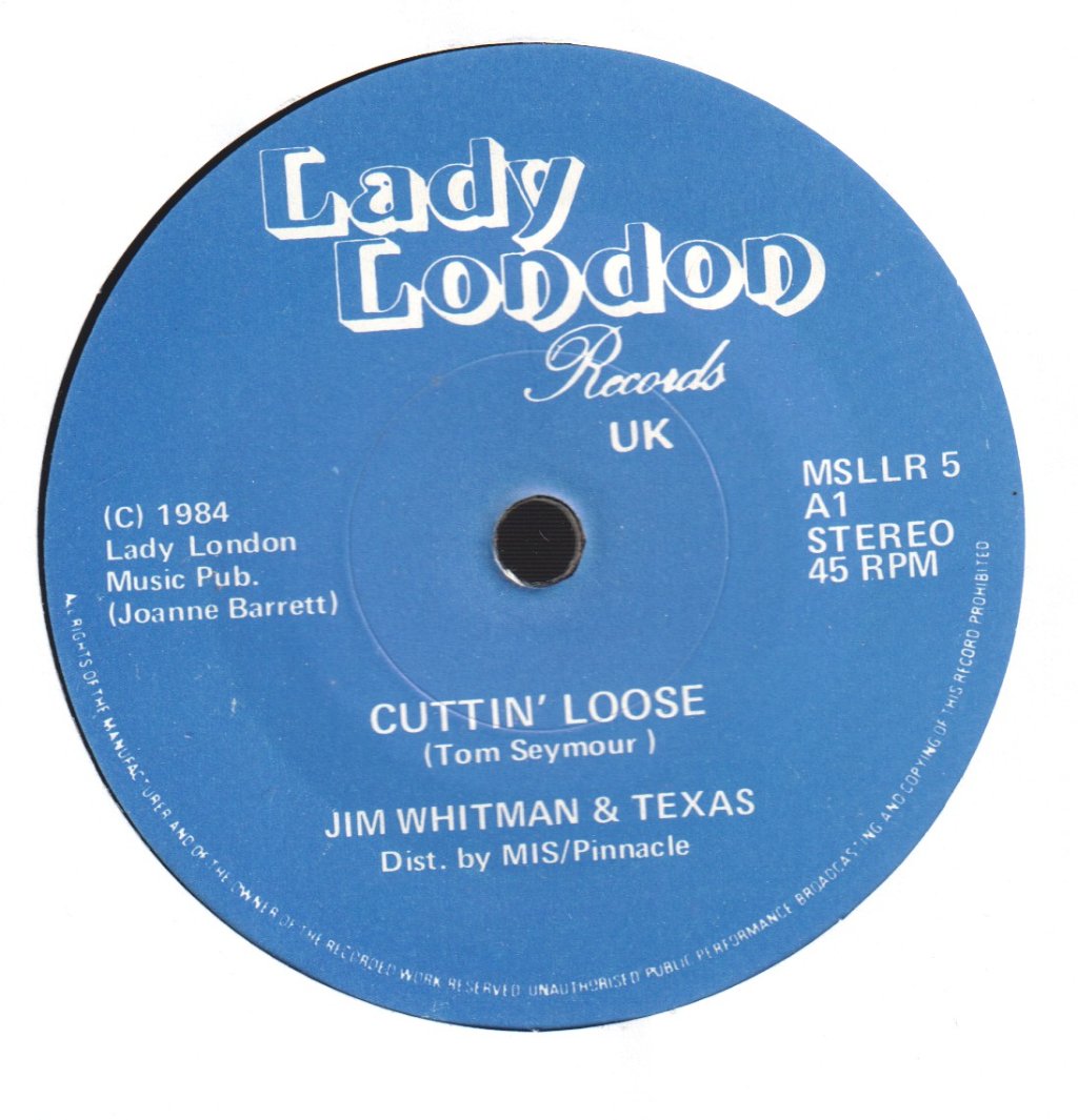 Jim Whitman And Texas - Cuttin' Loose - 7 Inch