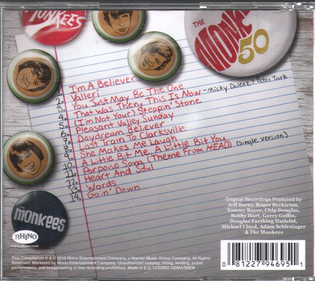 Monkees - Forever - Cd