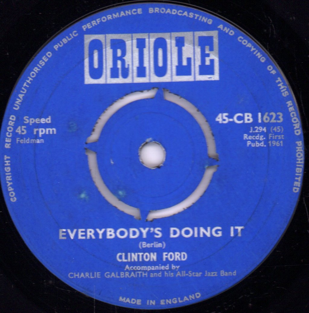 Clinton Ford - Too Many Beautiful Girls - 7 Inch