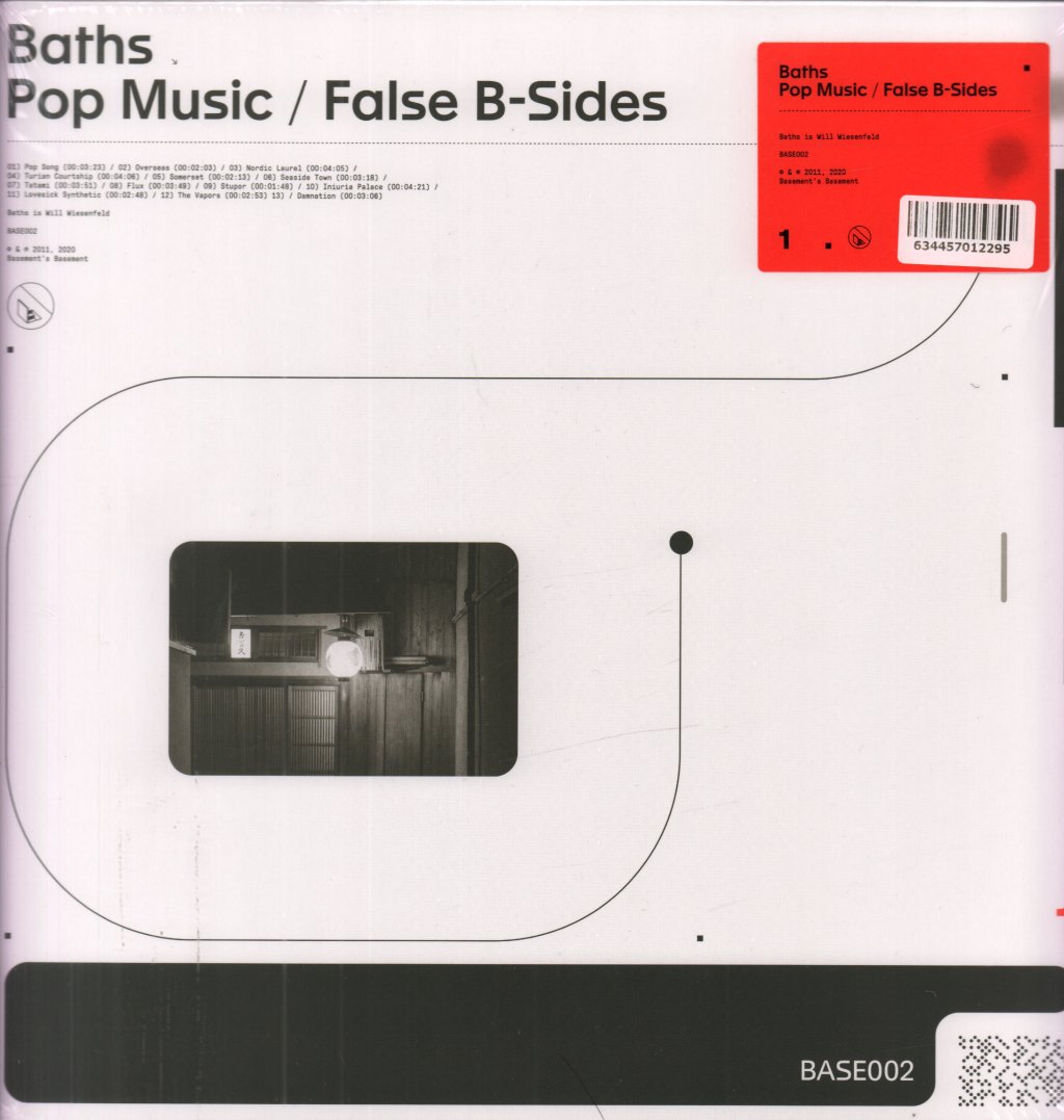 Baths - Pop Music / False B-Sides - Lp