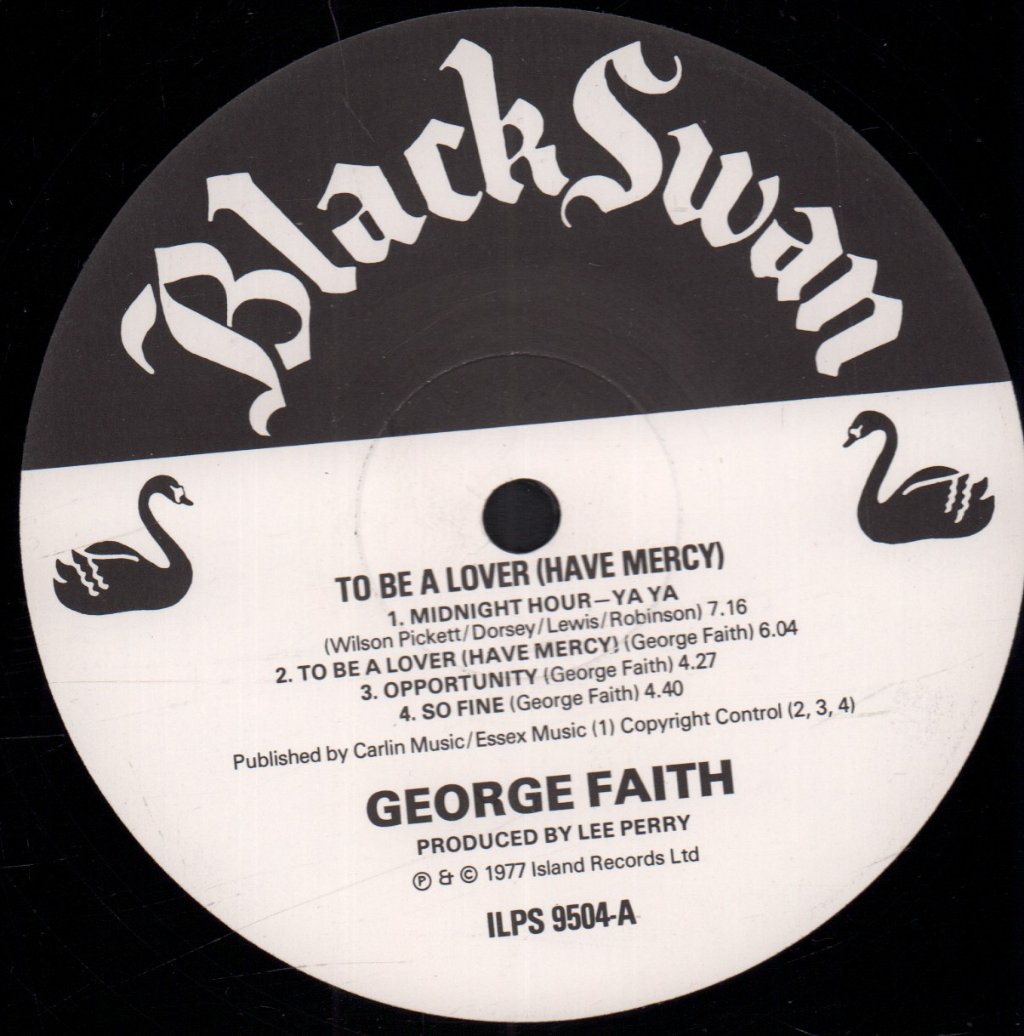 George Faith - To Be A Lover - Lp