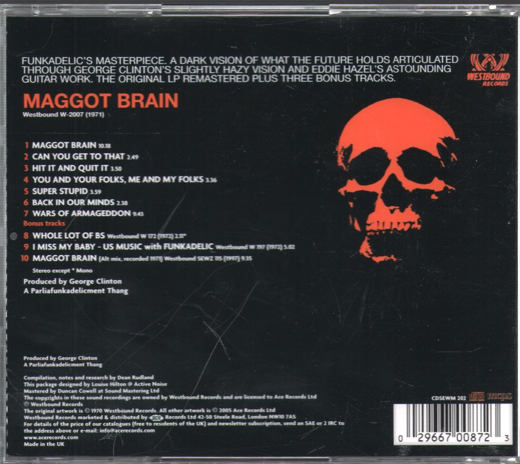 Funkadelic - Maggot Brain - Cd