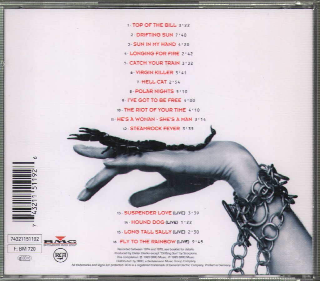 Scorpions - Hot & Hard (Including Live Performances) - Cd