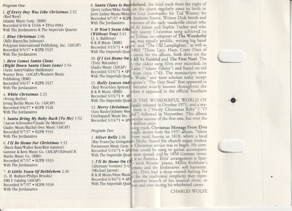 Elvis Presley - If Every Day Was Like Christmas - Cassette