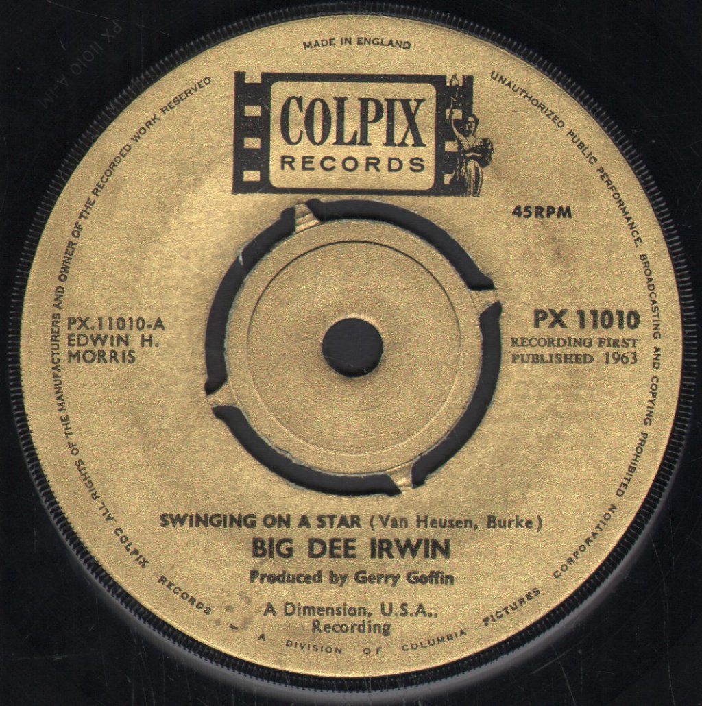Big Dee Irwin - Swinging On A Star - 7 Inch
