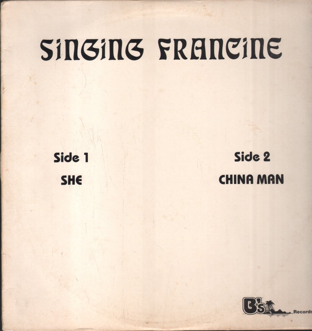 Singing Francine - She / China Man - 12 Inch