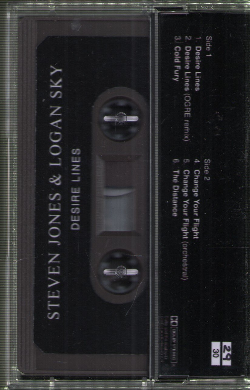 Steven Jones and Logan Sky - Desire Lines - Cassette