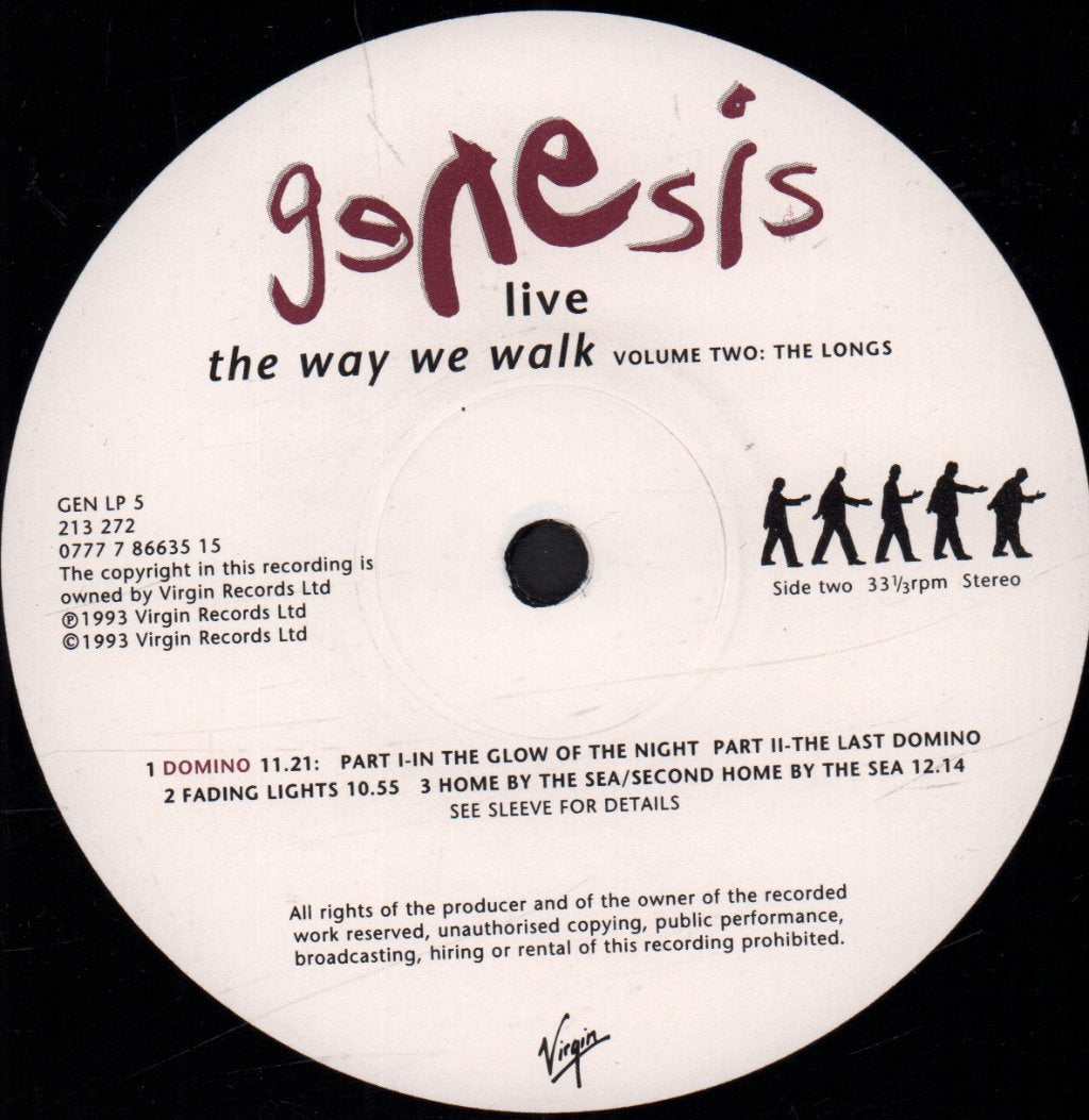 Genesis - Way We Walk Live volume 2 the longs - Lp
