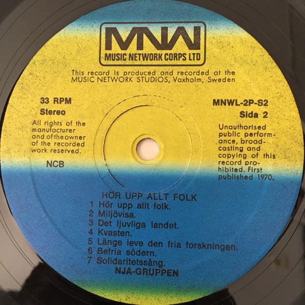 NJA-Gruppen - Hör Upp Allt Folk - Lp