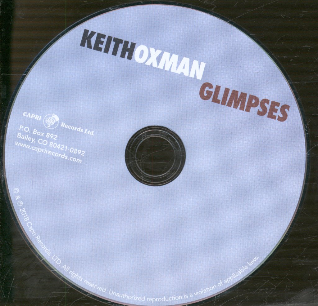 Keith Oxman - Glimpses - Cd