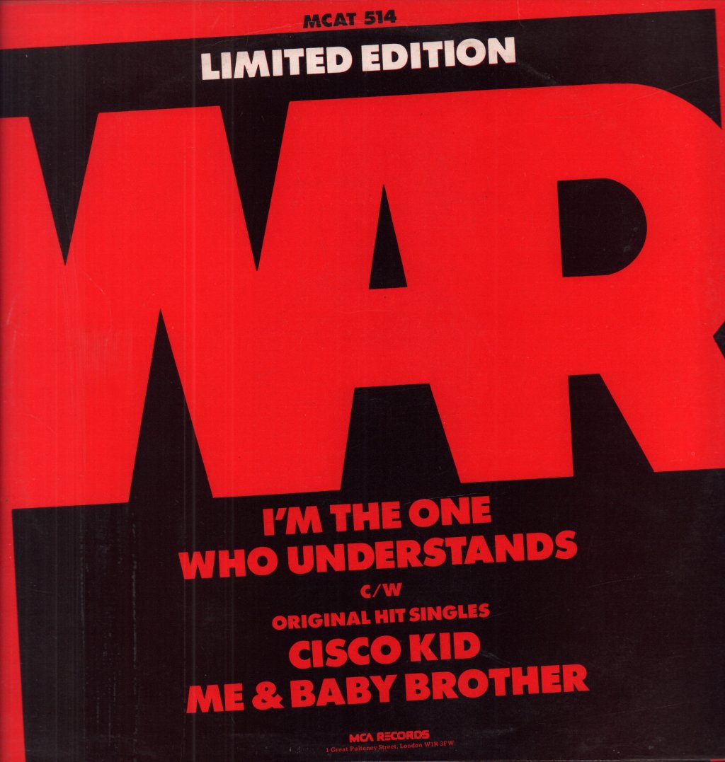 War - I'm The One Who Understands - 12 Inch