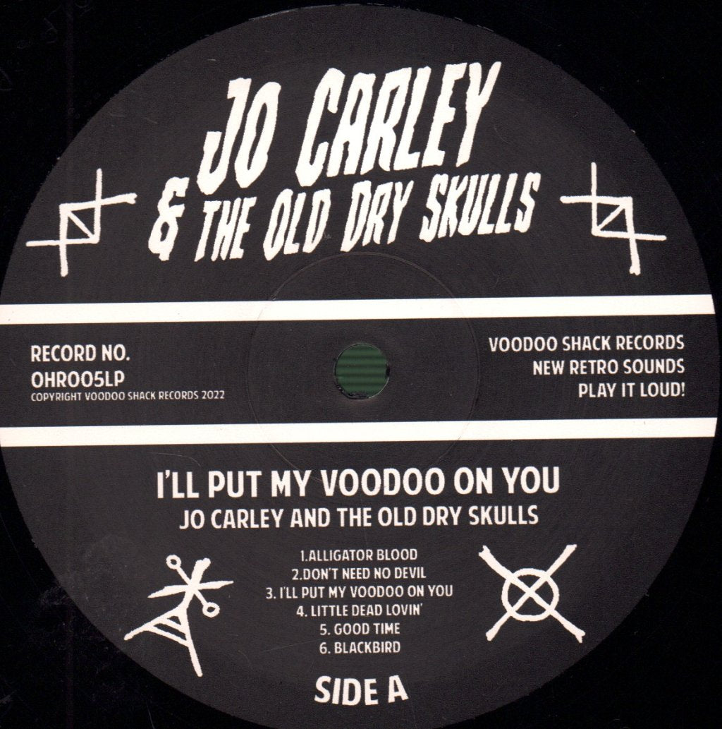 Jo Carley & The Old Dry Skulls - Ill Put My Voodoo On You - Lp