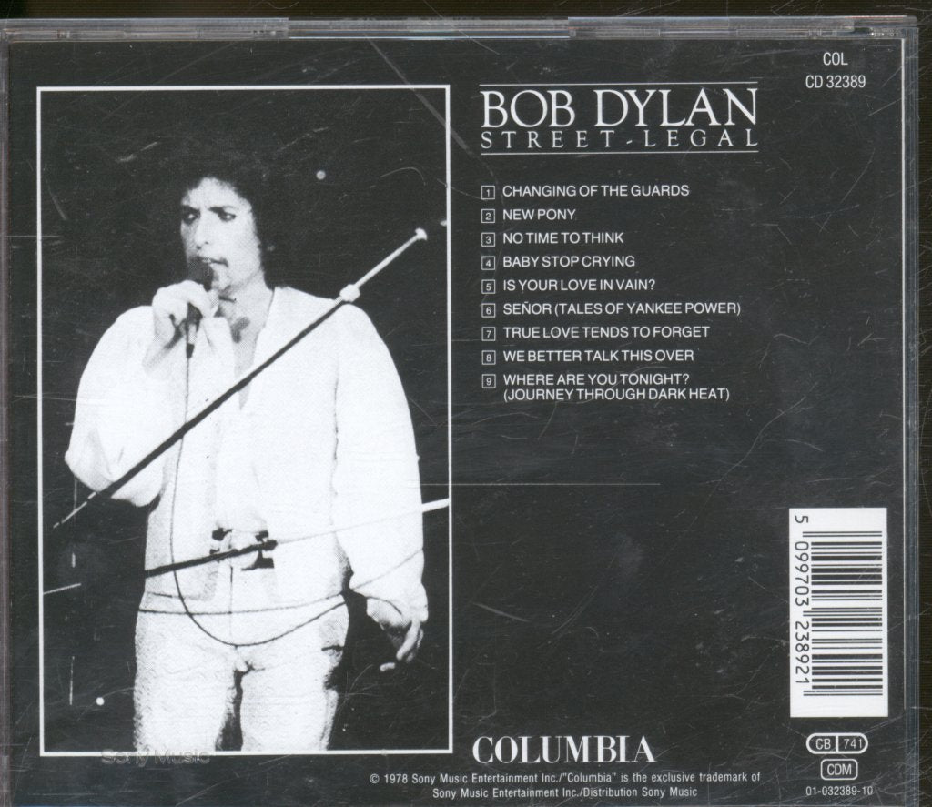 Bob Dylan - Street Legal - Cd