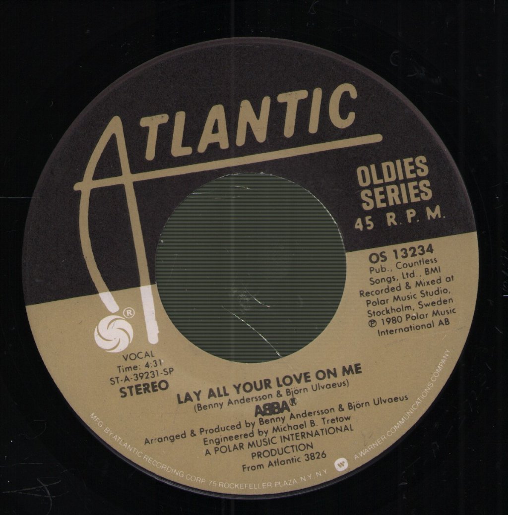 ABBA - Super Trouper / Lay All Your Love On Me - 7 Inch