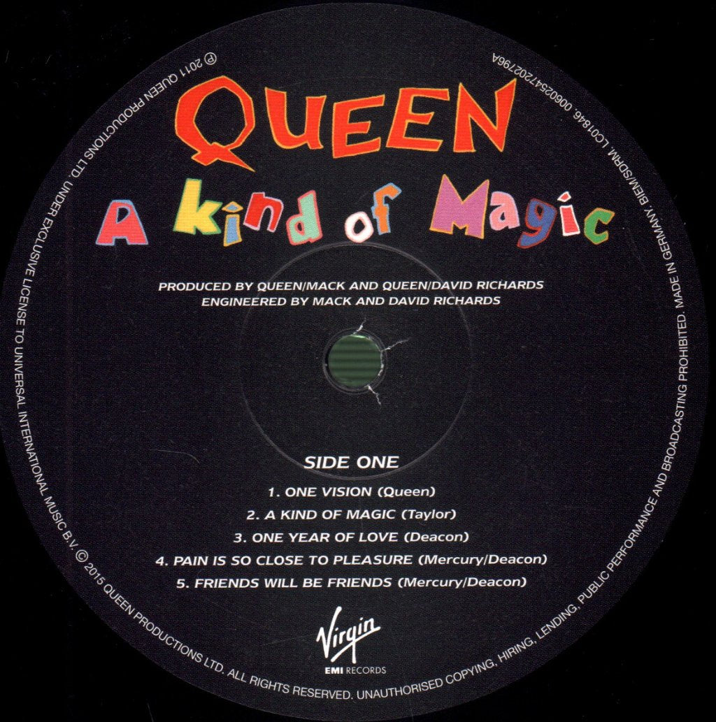 Queen - A Kind Of Magic - Lp