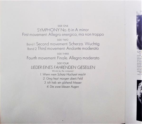 Chicago Symphony Orchestra - mahler Symphony No. 6 In A Minor - Double Lp