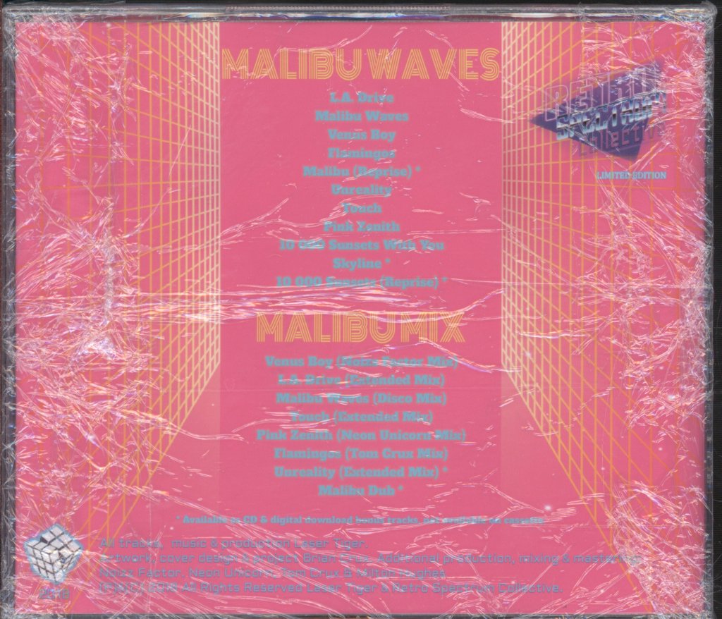 Laser Tiger - Malibu Waves - Cdr