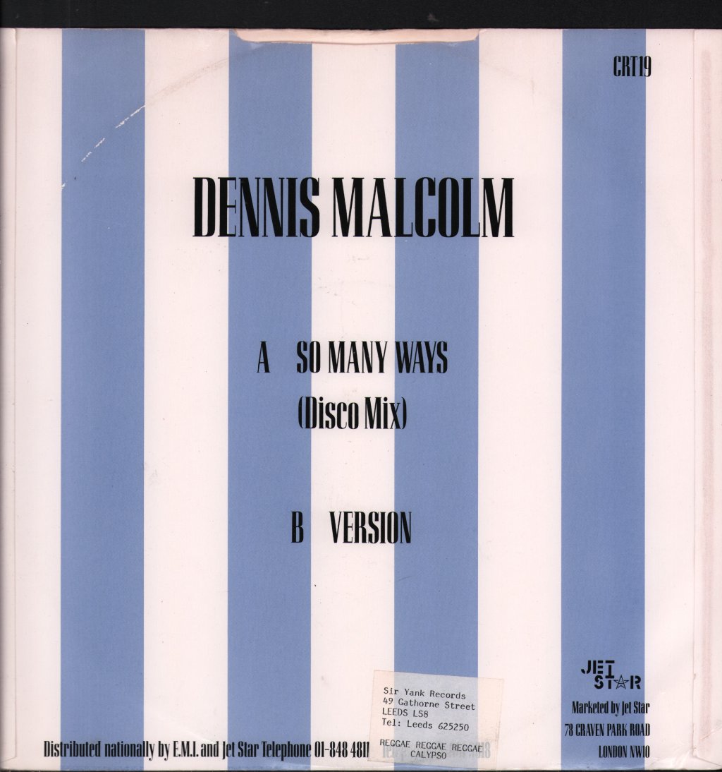 Dennis Malcolm - So Many Ways - 12 Inch