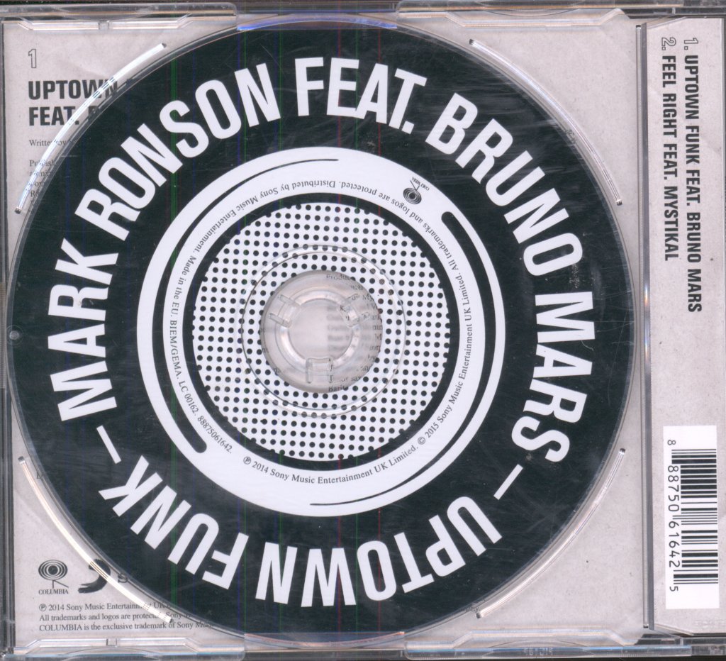Mark Ronson - Uptown Funk! - Cd